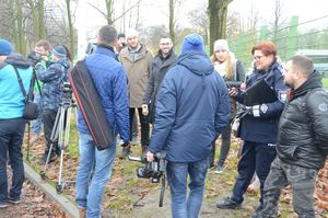 Ćwiczenia policji na Stadionie Śląskim 14 listopada 2017 r.