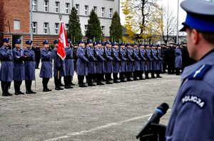 ślubowanie policjantów