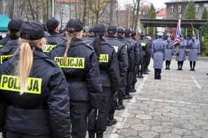 ślubowanie policjantów