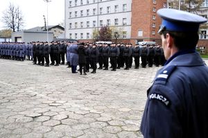 ślubowanie policjantów