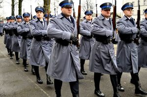 ślubowanie policjantów