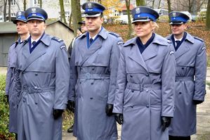 ślubowanie policjantów