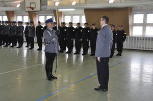 Uroczyste ślubowanie nowych policjantów