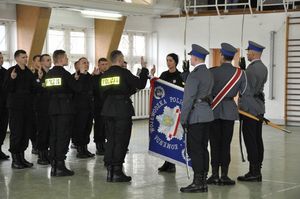 Uroczyste ślubowanie nowych policjantów