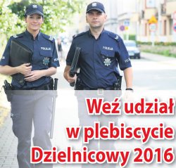 Zagłosuj na swojego dzielnicowego