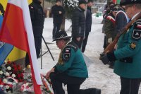 Mundurowi uczcili 72 rocznicę &quot;Marszu Śmierci&quot; w Pszczynie