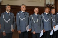 W piątek, na sali sesyjnej w starostwie pszczyńskim odbyły się uroczystości z okazji Święta Policji. Wśród gości byli obecni między innymi Zastępca Komendanta Wojewódzkiego Policji w Katowicach, Starosta Pszczyński i Zastępca Burmistrza Pszczyny i przedstawiciela Zarządu Wojewódzkiego NSZZ Policjantów województwa śląskiego. Kolejny raz, obchody powołania Policji Państwowej uświetnił występ sygnalisty z orkiestry policyjnej w Katowicach.