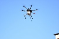 Pilotażowy oblot dronem Goczałkowic Zdroju w ramach eko- patroli.