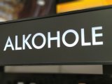 Zdjęcie kolorowe: napis Alkohole