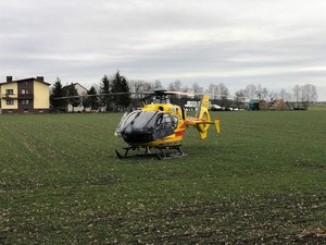 Na zdjęciu widoczny śmigłowiec.