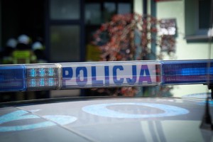 Zdjęcie przedstawia: radiowóz