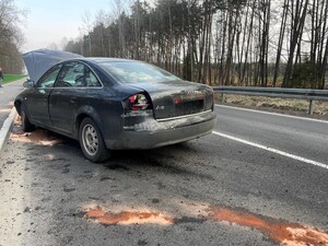 Zdjęcie przedstawia miejsce zdarzenia.