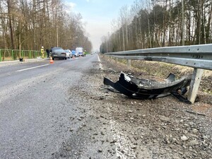 Zdjęcie przedstawia miejsce zdarzenia.