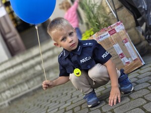 Zdjęcie z wydarzenia profilaktycznego pod nazwą Bezpieczny powiat.