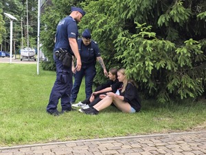 Zdjęcie przedstawia wspólne ćwiczenia służb na Jeziorze Goczałkowickim.