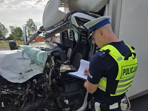 Zdjęcie: zdarzenie drogowe w Jankowicach.
