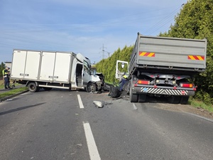 Zdjęcie: zdarzenie drogowe w Jankowicach.