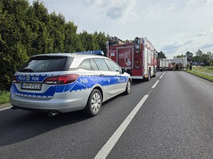 Zdjęcie: zdarzenie drogowe w Jankowicach.